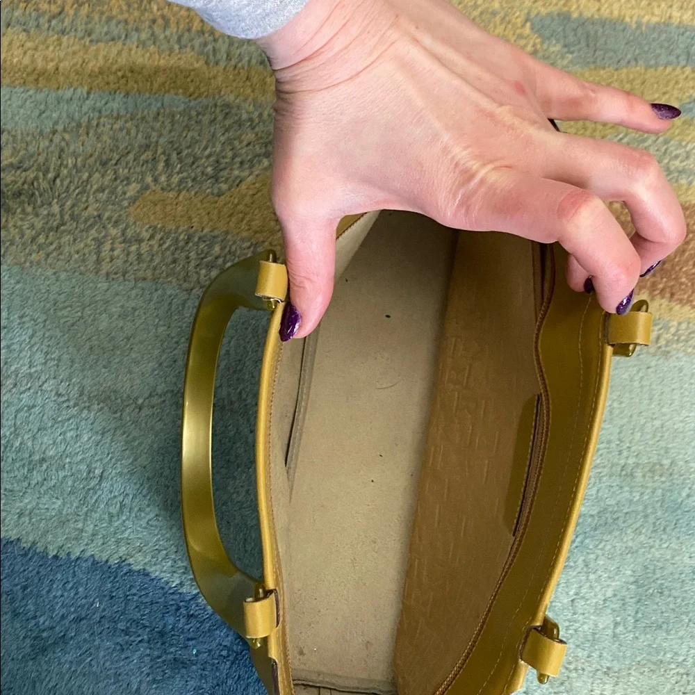 Lamarthe Mustard Leather Handbag